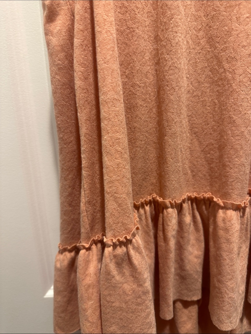 Love Riche Peach Ruffle-Hem Tank - Picture 7 of 9